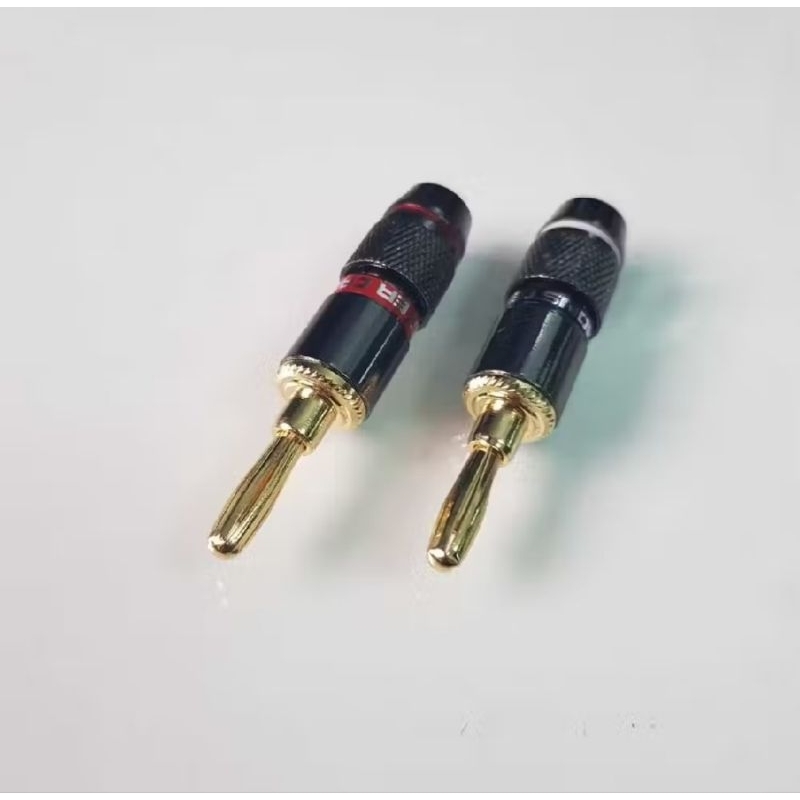 Jack Banana Monster Original Konektor terminal Speaker Gold plate audio jack