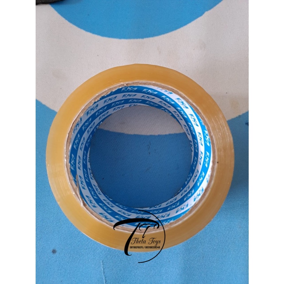 

[ 1pcs ] Lakban bening 45mm x 80 yard tape lakban bening 80 yard lakban bening