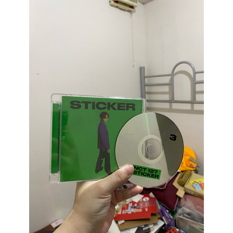 NCT 127 STICKER JEWEL CASE YUTA ALBUM ONLY (NO PHOTOCARDS, CD + BOOKLET YUTA ONLY)