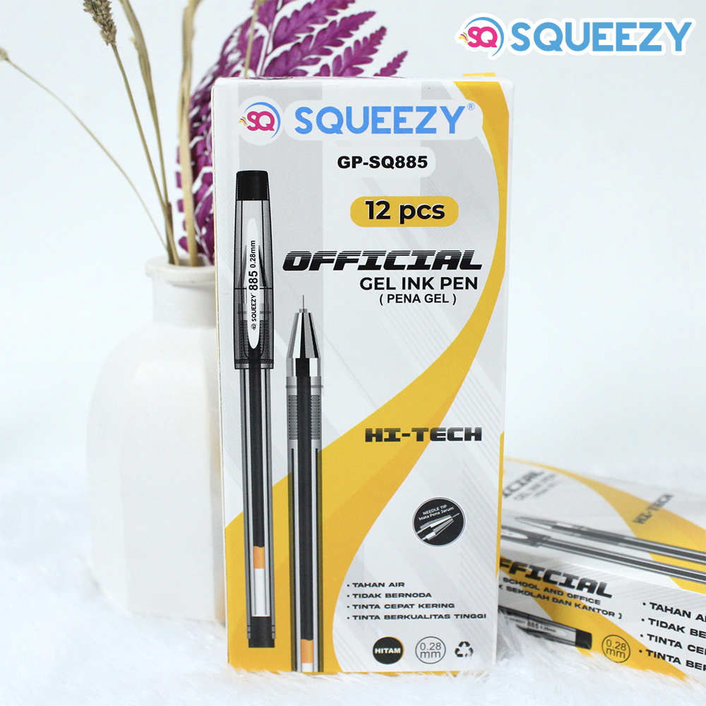 

1 LSN / 12 Pcs Pen Squeezy GP-SQ885 Hi-Tech 0.28mm