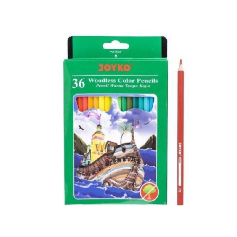 

(1 set)Pensil warna/pensil warna 36 warna/pencil warna/pensil warna 36 warna/pensil warna joyko