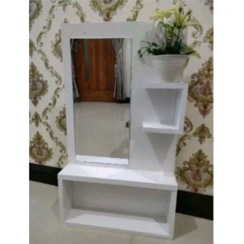 RAK RIAS/RAK RIAS KACA DINDING/RAK KOSMETIK GANTUNG/RAK CERMIN MINI RIAS/RAK RIAS GANTUNG DINDING/RA