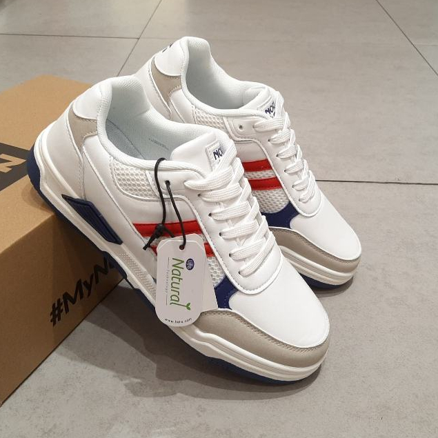 North Star Sepatu Sneakers Pria CLASSIC White Original Premium