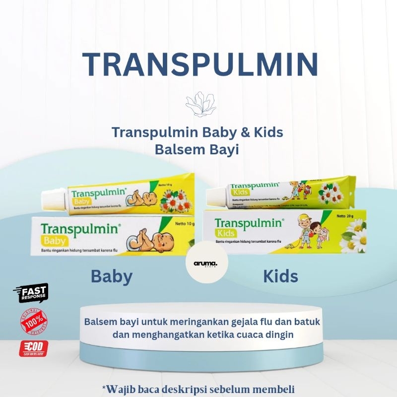 Transpulmin Baby / Kids Balsam Bayi Batuk Pilek