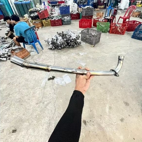 pipa leheran knalpot semua motor bebek inlet 38