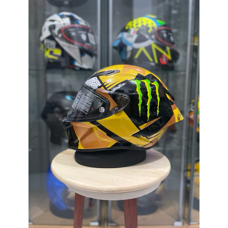 HELM FULL FACE ROSSI JOAN MIR WORLD CHAMPION BAHAN FRP