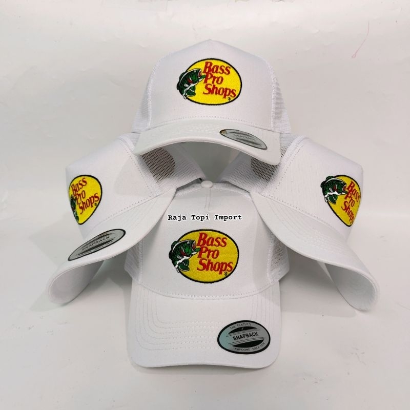 Topi Trucker Bass Pro Shop Import - Topi Pancing