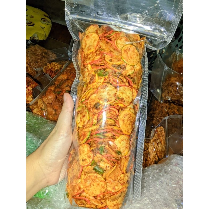 

krupuk seblak kering ½kg
