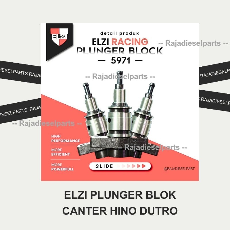 ELZI PLUNGER BLOK MITSUBISHI CANTER HINO DUTRO HINO LOHAN 090150 - 5971 ELZI