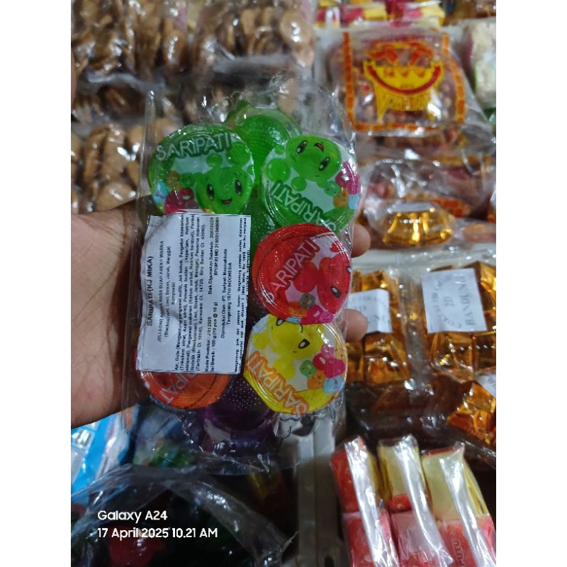 

SARIPATI JELLY MINI / 1 BUNGKUS ISI 10 PCS