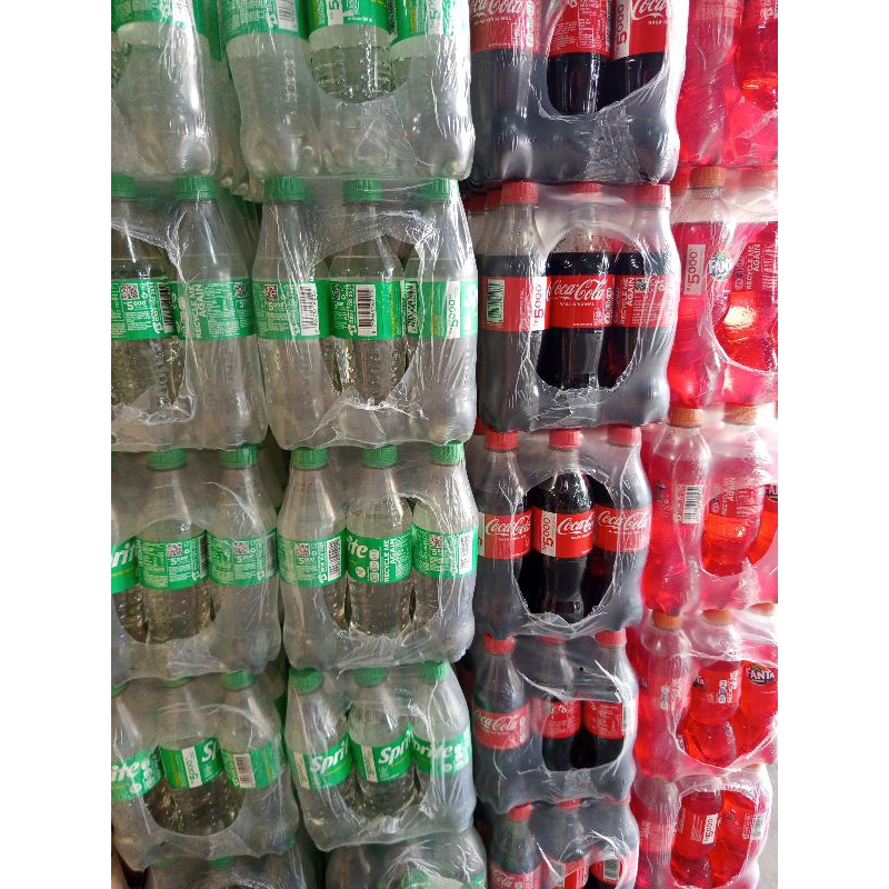 

SPRITE FANTA COLA SERU BOTOL 390ml 1 KRAT ISI 12
