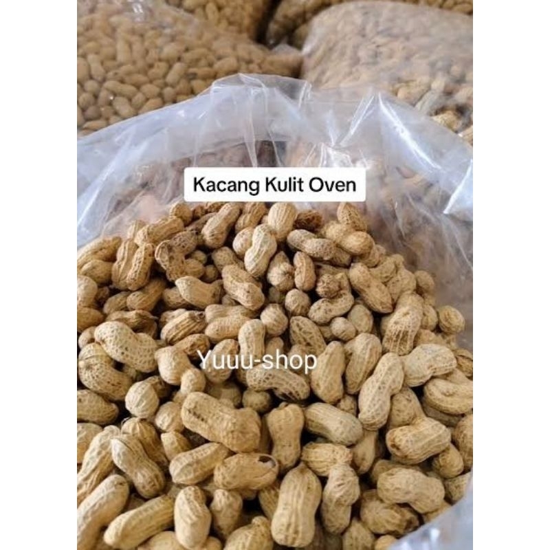 

1KG Kacang Kulit ASIN Camilan Kacang Kulit OVEN Asin Dan Gurih Kwalitas Super Halal