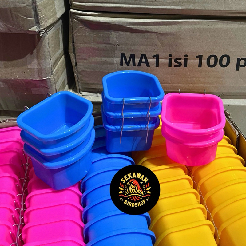 CEPUK KAWAT PAKAN AYAM | WADAH PAKAN AYAM MA1 | MERK MEG TEBAL KUALITAS PREMIUM | CEPUK PAKAN AYAM K