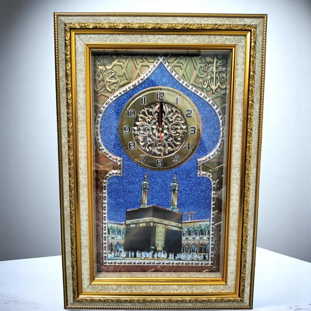Jam Dinding Kaligrafi KA'BAH