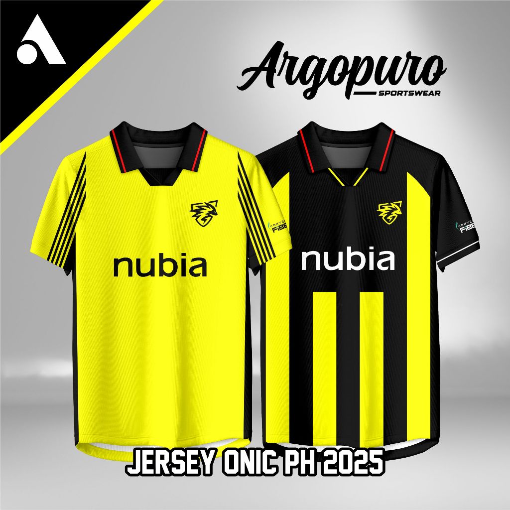 Onic PH 2025 Jersey Esports Baju Kaos Onic Game Bisa Request Nama