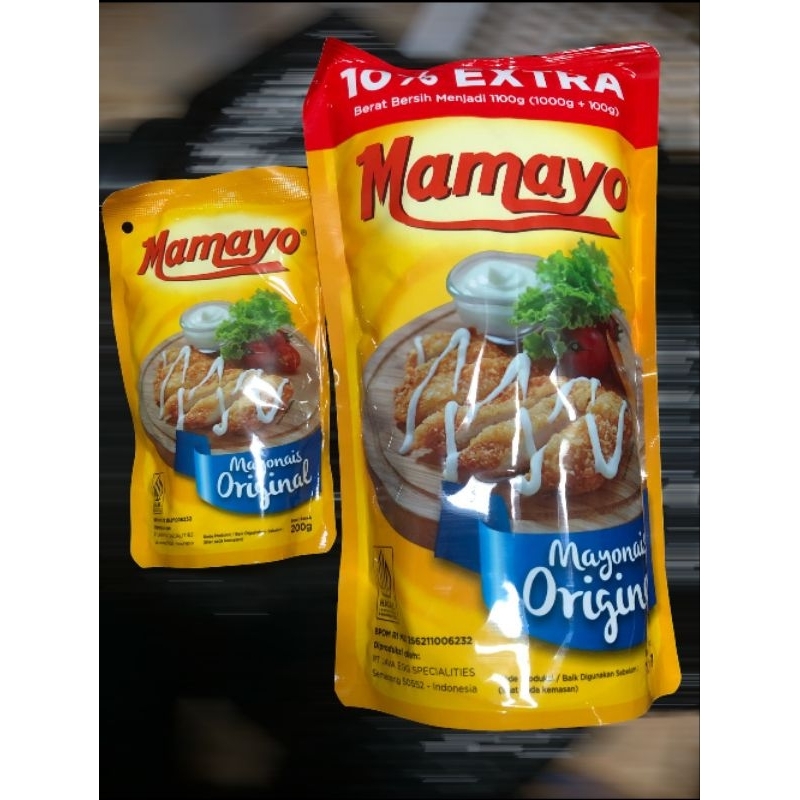 

Mamayo mayonaise original 200gr 1000gr