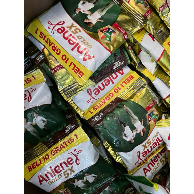 

ANLENE GOLD 5X SACHET COKLAT & VANILA ( HARGA SATUAN )