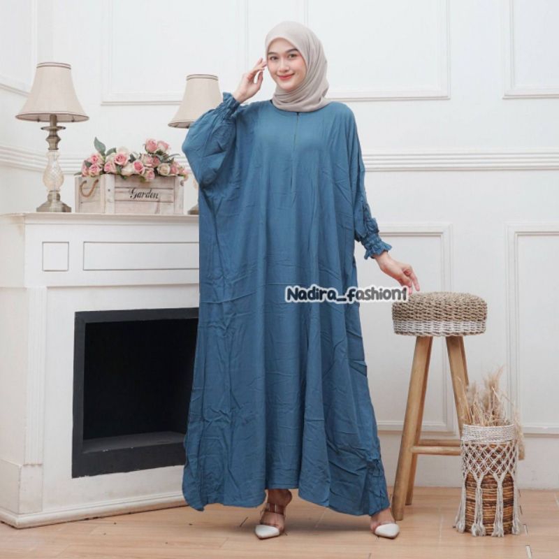 Grosir gamis kaftan polos