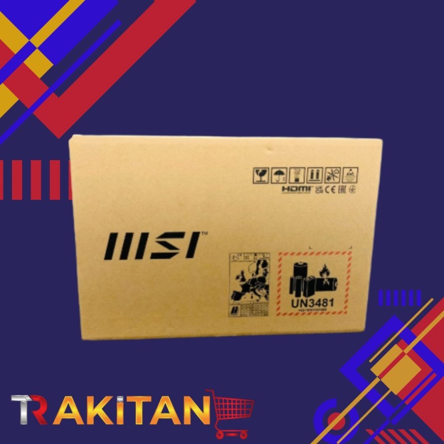 Laptop MSI GF63 Thin 11UC 15.6" 144Mhz i7 11800H RTX 3050 4Gb Nego