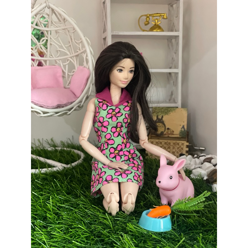 preloved baju barbie dress