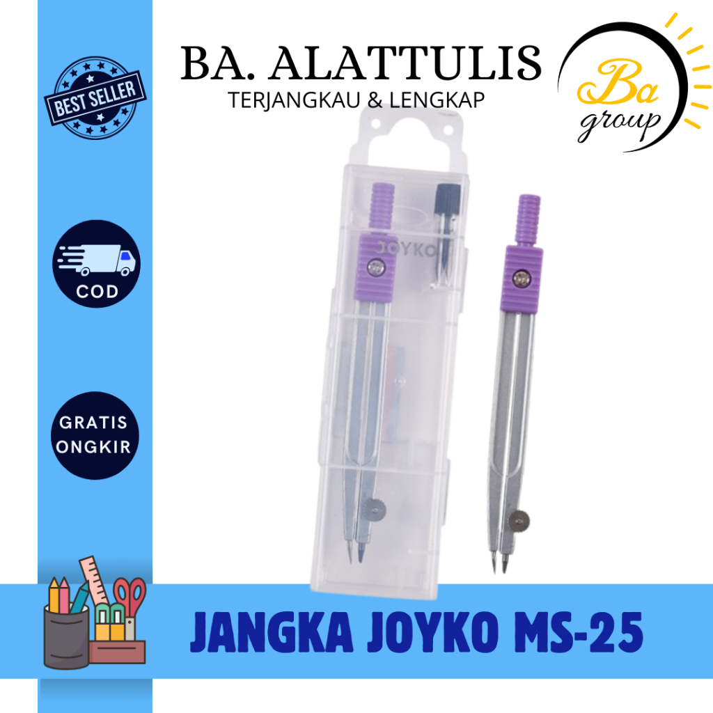 

Math Set Jangka Joyko MS-25 - BA.ALATTULIS