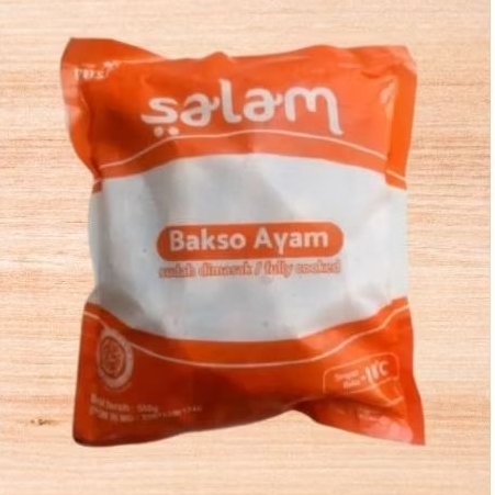

FROZEN FOOD BAKSO AYAM SALAM BESAR 500g