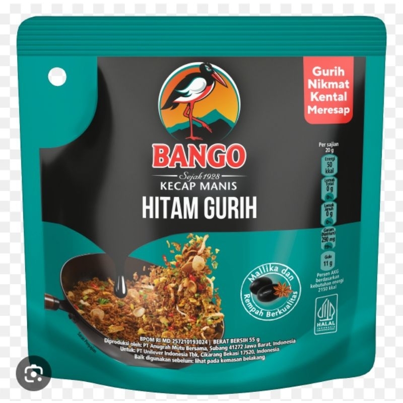 

Bango Kecap Manis Hitam Gurih 55gr