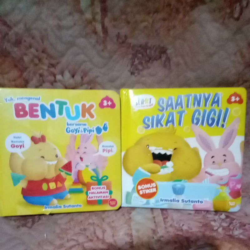 buku anak 3 tahun+ paket dua buku
