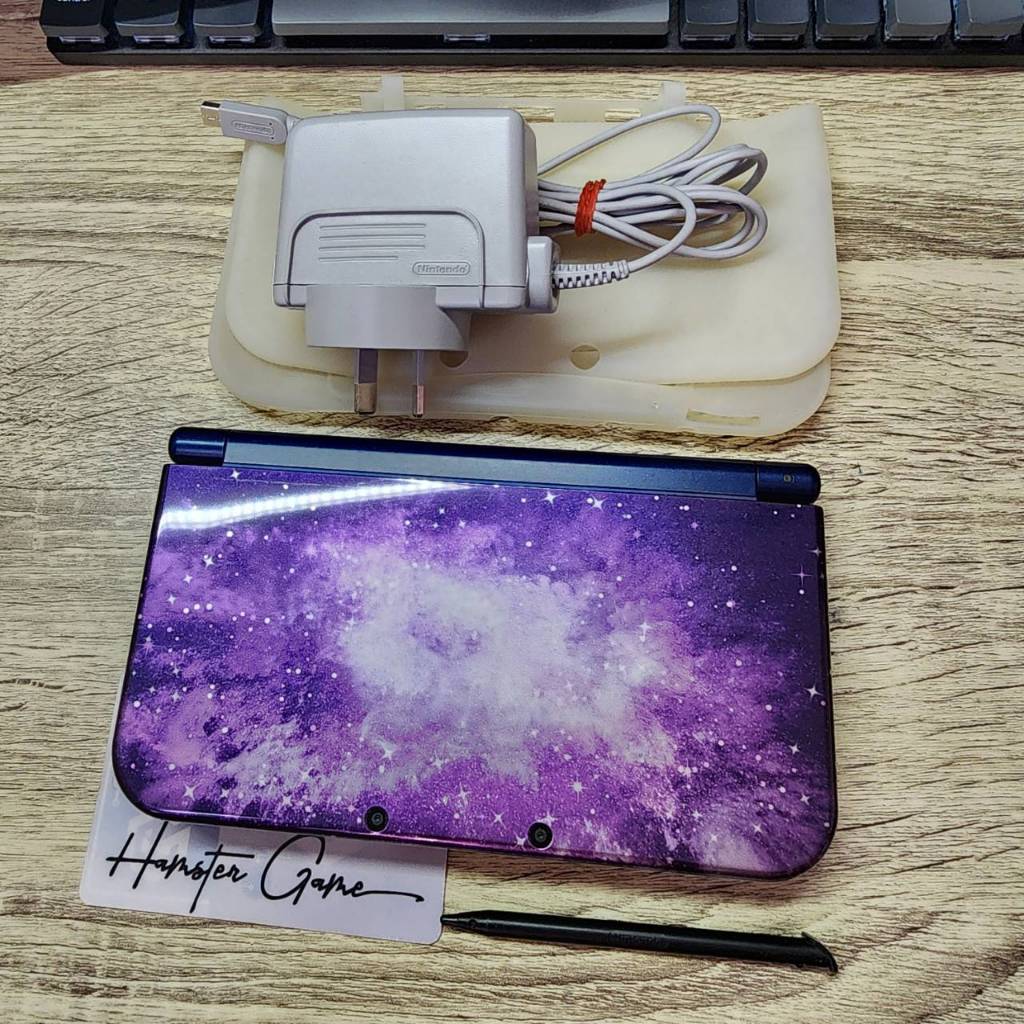 Nintendo New 3DS XL Galaxy Limited Edition IPS 32GB CFW Mulus DS not 2DS 2 3 DS LL Old