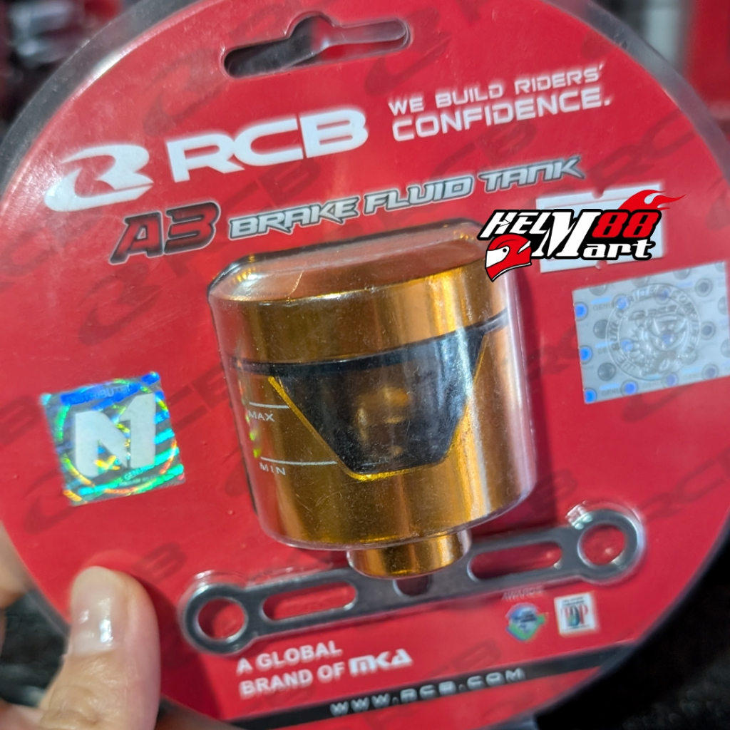 Tabung Minyak Rem RCB A3 Universal Reservoir Tank Brake Fluid Tank Racing Boy A-3
