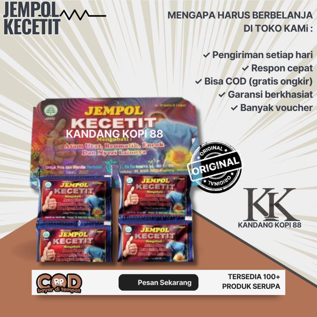 JEMPOL KECETIT KAPSUL ORIGINAL
