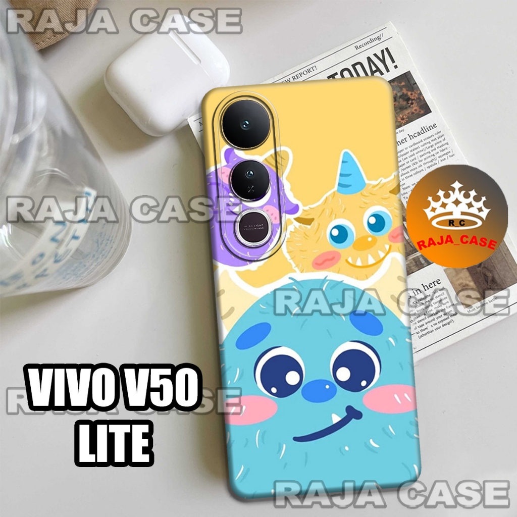 Rc9/Softase karet VIVO V50 LITE - Motif Cewek - Case Hp VIVO V50 LITE - Casing VIVO V50 LITE  - Sili