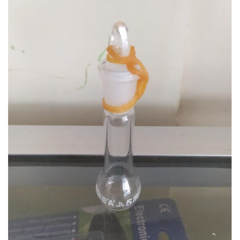 Labu Ukur Herma 5ml _ Herma Labu Ukur 5ml _ Labu volumetrik _ Volumetric flask