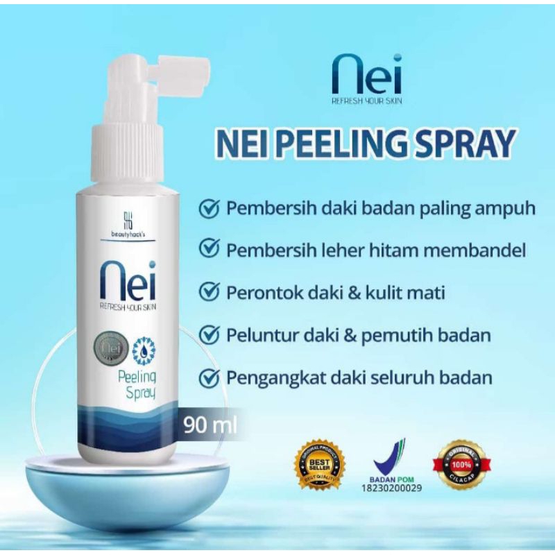 NEI PEELING SPRAY 90ml Pembersih Daki