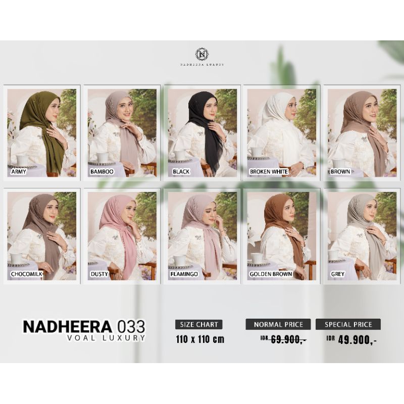 Hijab Nadheera 033 by Nadheera Luxury