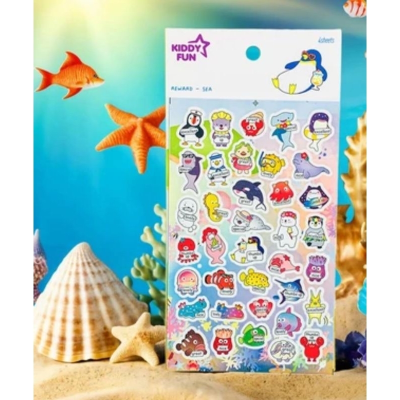 

Kiddy Fun Funny Stiker Reward Sea - Mix