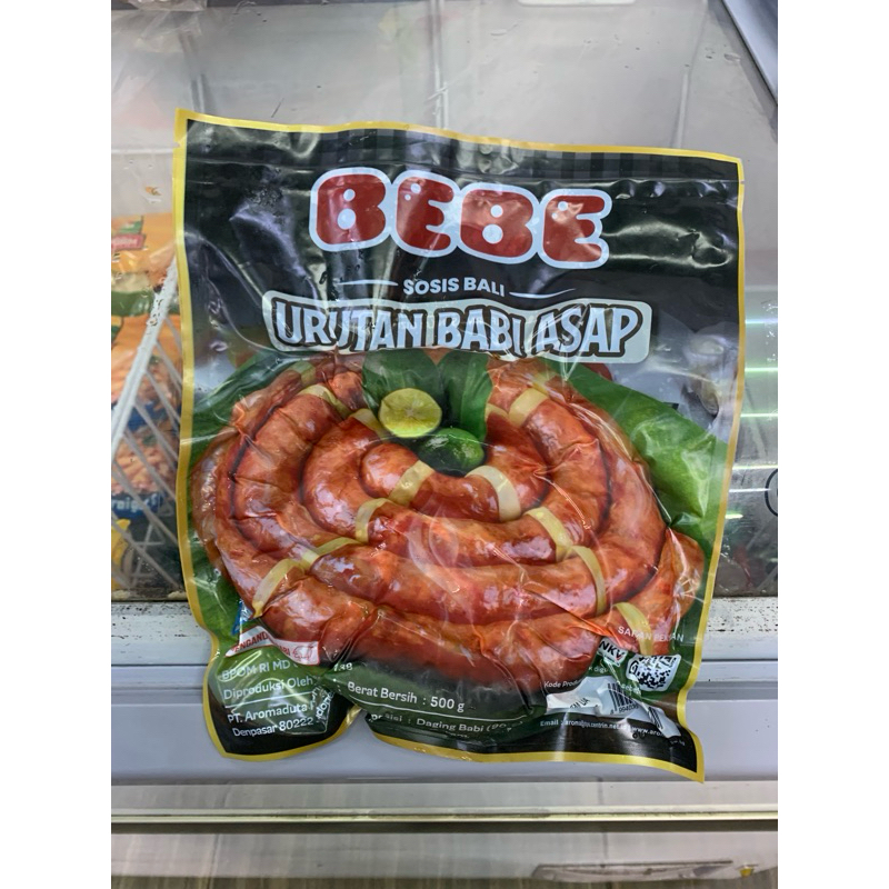 

Bebe Urutan Babi Asap Pcs