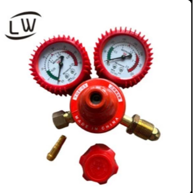 REGULATOR GAS ACETYLENE UNTUK TABUNG LAS WELDING ASETILIN ACE YQE-03