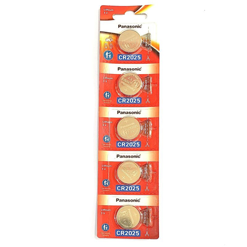 Bakulkuterjangkau Baterai Panasonic Cr2025 Original Lithium 3 Volt Batre Cr 2025