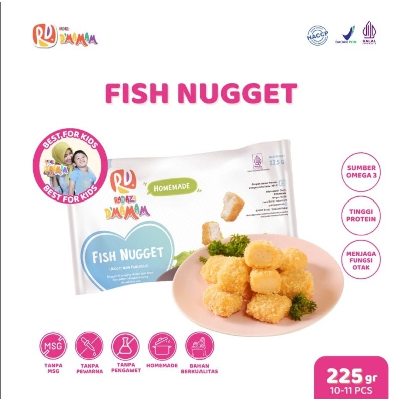 

DMAMAM Fish Nugget Non MSG dan non pengawet Nugget Ikan Pangasius Anak Nugget Bayi MPASI Homemade frozen food bogor natural sehat alami