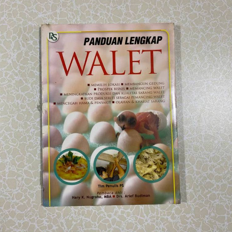OBRAL BUKU BUDIDAYA PETERNAKAN // PERTANIAN // PANDUAN LENGKAP WALET / BISNIS PERTANIAN