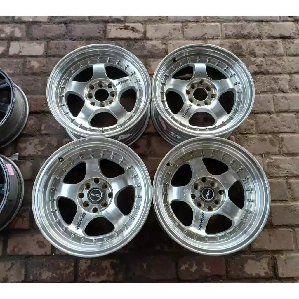 velg mobil bekas work meister r16 buat avanza livina jazz yaris vios kijang dll
