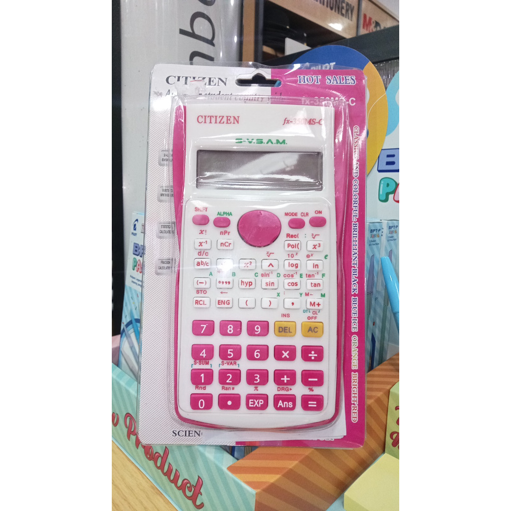 

KALKULATOR SCIENTIFIC CITIZEN FX 350 MS WARNA