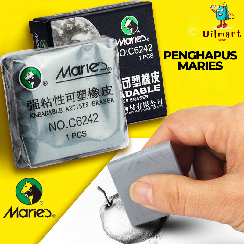 

Maries Penghapus Lentur Art Eraser C6142 / Penghapus Elastis
