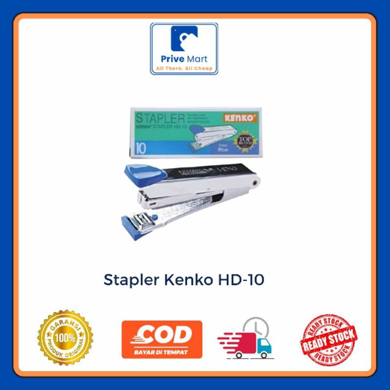 

Stapler Kenko HD-10 (Warna Random) Prive Mart