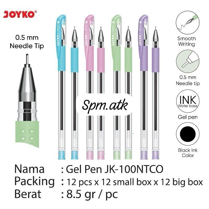 

RB Pen Gel Joyko JK-100 / NT/SN/CO