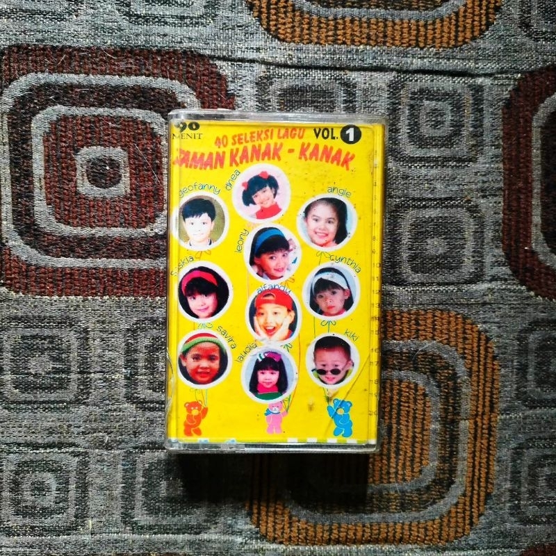 kaset pita 40 SELEKSI LAGU TAMAN KANAK-KANAK