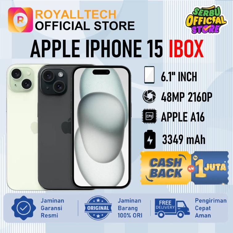 APPLE IPHONE 15 PLUS IBOX 512GB 256GB 128GB - IPHONE 14 - IPHONE 13 GARANSI RESMI INDONESIA NEW SEGE