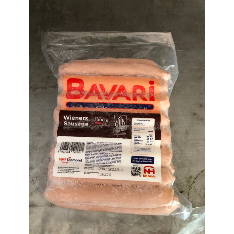 Premium !!! Sosis Sapi Bavari 1kg