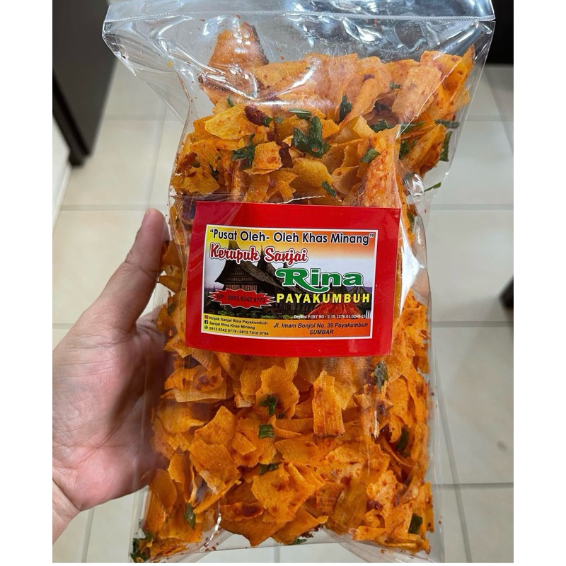 

keripik sanjai lado keriting
